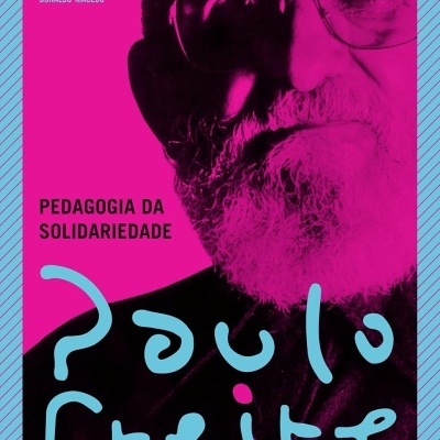 Capa de livro Pedagogia da Solidariedade de Paulo Freire