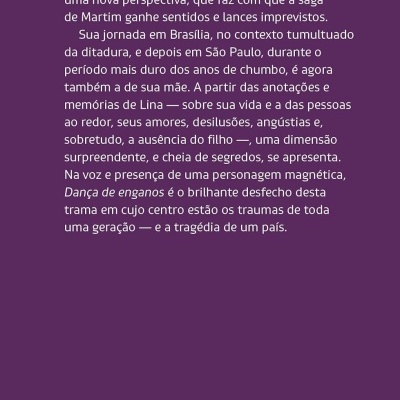Contracapa de livro com texto em português e código ISBN com código de barras.