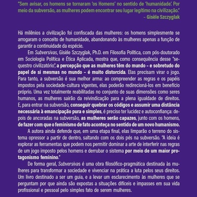 Contracapa de livro roxo com texto em português, código de barras e informações da editora Cultrix