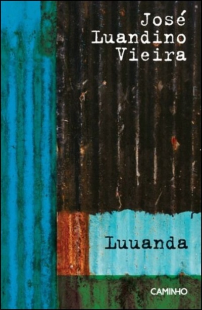 Capa de livro com texto sobre fundo de chapas metálicas corrugadas