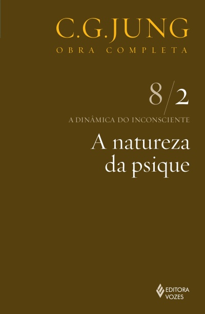 Capa castanha do livro C.G. Jung Obra Completa volume 8/2