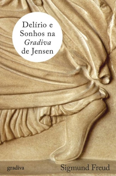 Capa de livro bege com relevo de pé calçado e roupas, texto em círculo e nomes dos autores.