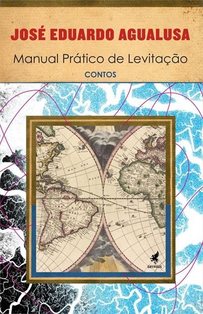 Capa do livro Manual Prático de Levitação com mapa antigo e texto