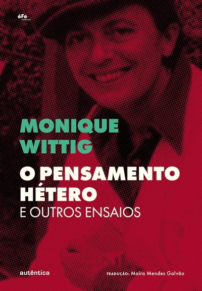Capa de livro com fotografia pontilhada em vermelho e preto e texto em verde, branco e preto.