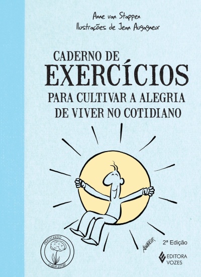 Capa de livro com título em preto e ilustração de figura humana sentada num círculo amarelo