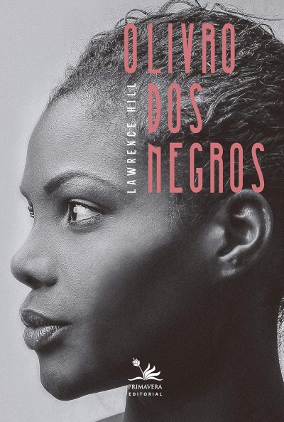 Capa de livro O Livro dos Negros com fotografia de perfil de uma mulher negra.
