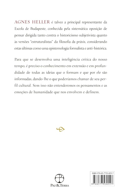 Contracapa de livro com texto em português e código de barras
