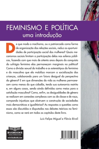 Capa de livro com título em fundo roxo, texto em português, autores, logótipo BUOBOOKS e código de barras