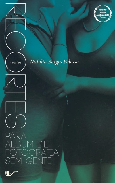 Capa do livro RETÓRICES contos de Natalia Borges Polesso com selo de prémio Açorianos 2013