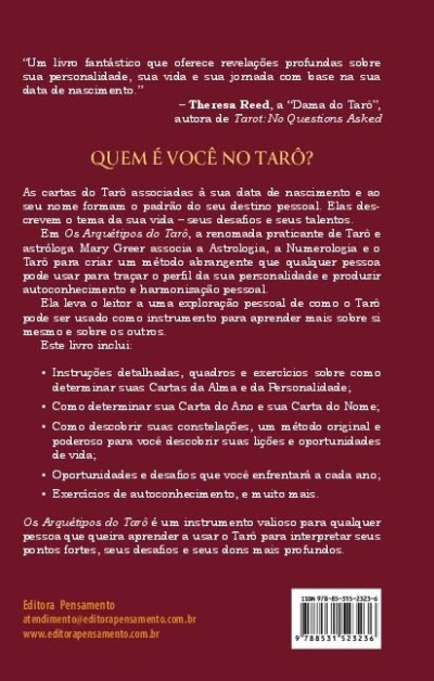 Contracapa de livro com texto explicativo sobre o conteúdo e informações da editora