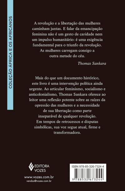 Parte traseira de um livro com texto descritivo e código ISBN na parte inferior