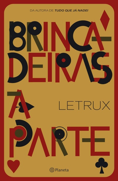 Capa de livro com título Brincadeiras à Parte e autor Letrux