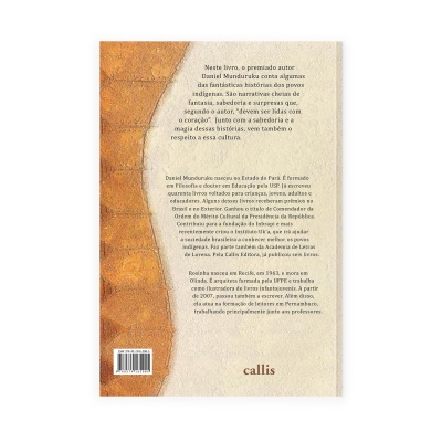 Contracapa de livro com texto em português e código de barras