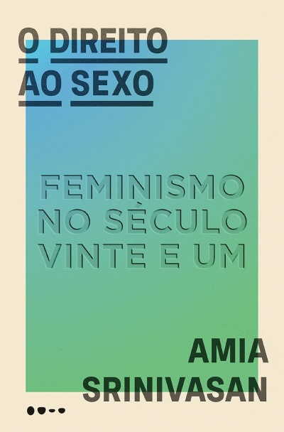 Capa de livro com título e autor em texto preto sobre fundo azul e verde degradê