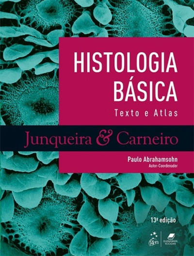 Capa do livro Histologia Básica Texto e Atlas