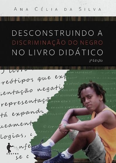 Capa do livro com título, autor e imagem de uma criança sentada com roupa colorida