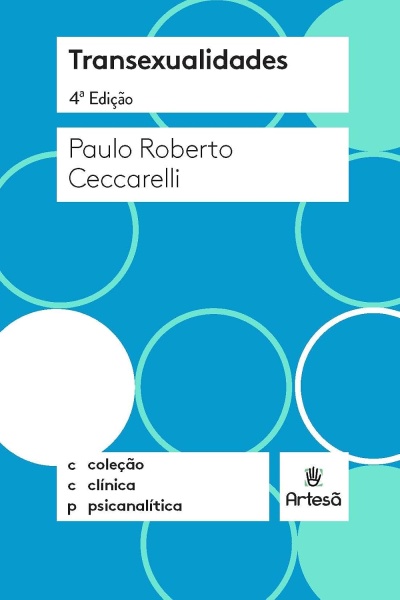 Capa de livro azul Transexualidades 4ª edição Paulo Roberto Ceccarelli