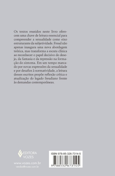 Contracapa de livro com texto em português e código de barras