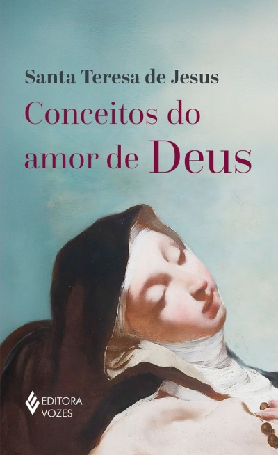 Capa de livro Conceitos do amor de Deus de Santa Teresa de Jesus