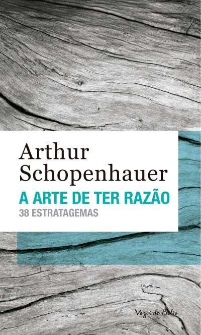 Capa de livro A Arte de Ter Razão de Arthur Schopenhauer