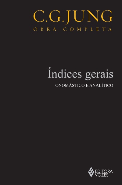 Capa do livro Índices gerais ONOMÁSTICO E ANALÍTICO de C.G. JUNG, editora VOZES