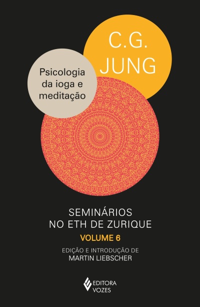 Capa de livro preto com círculos coloridos e texto em português