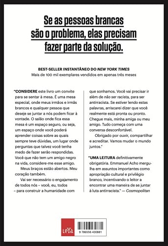 Página de livro com texto em português, título em destaque, edição da Leya e código de barras