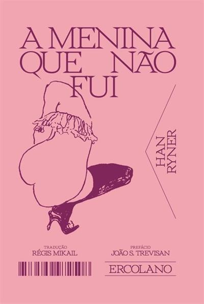 Capa de livro rosa com texto e ilustração estilizada