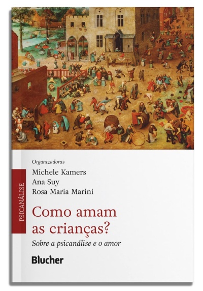 Capa de livro Como amam as crianças? com ilustração antiga e nomes dos organizadores