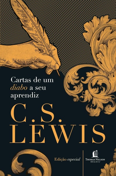 Capa de livro com ilustrações douradas e texto em fundo preto