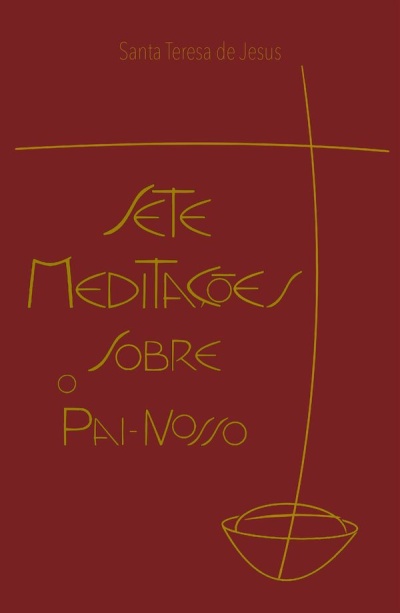 Capa de livro vermelha com texto e ilustração amarela