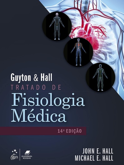 Capa do livro Tratado de Fisiologia Médica de Guyton & Hall