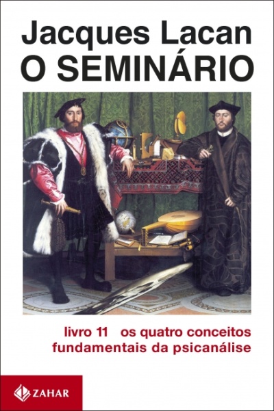 Capa do livro O SEMINÁRIO de Jacques Lacan.