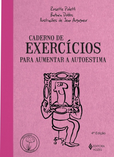 Capa de livro rosa com título e ilustração de pessoa segurando quadro com o seu retrato.