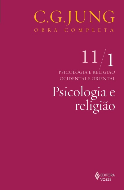 Capa de livro C.G. JUNG Obra Completa 11/1 Psicologia e religião