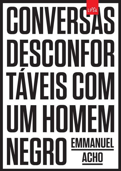 Capa de livro com título e autor em letras grandes e selo vermelho LeYa