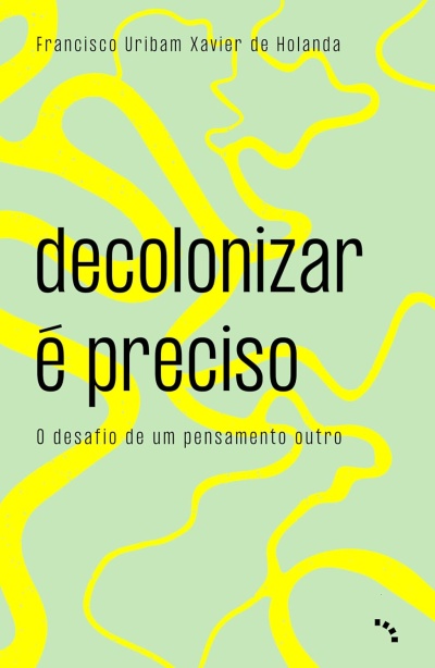 Capa de livro verde claro com linhas amarelas e texto preto.
