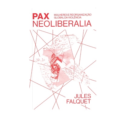 Capa de livro com texto em vermelho e ilustração de mãos ligadas por linhas vermelhas