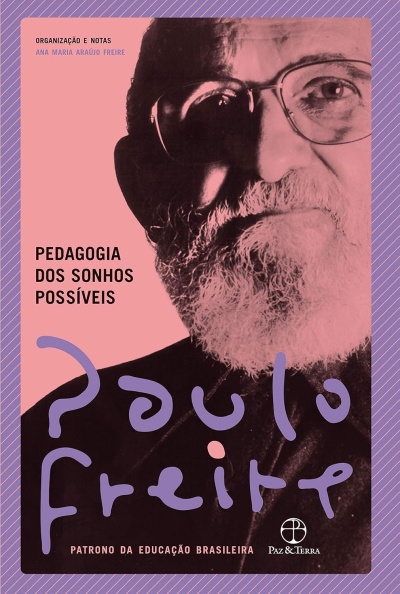 Capa de livro pedagógico com retrato de homem idoso e texto em português.