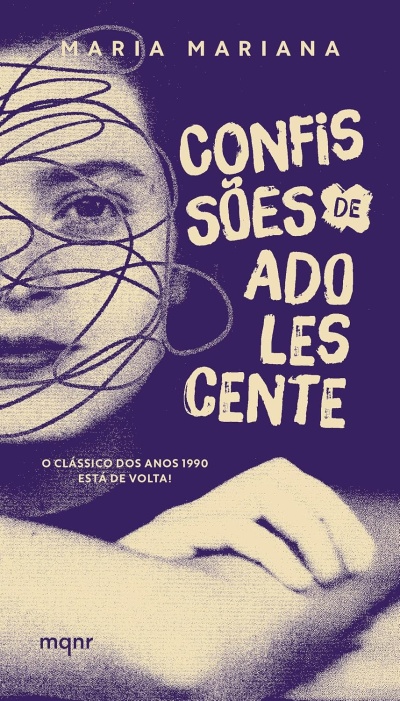 Capa de livro Confissões de Adolescente de Maria Mariana
