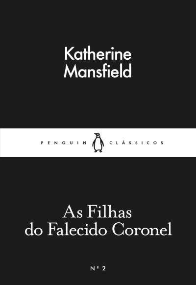 Capa de livro preta com texto e logo do Pinguim