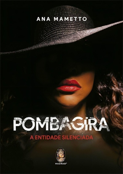 Capa de livro com rosto feminino em sombra e texto em destaque