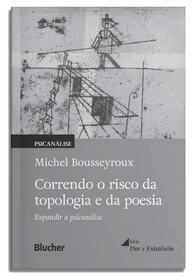 Capa de livro cinzenta com desenho abstrato e texto em português