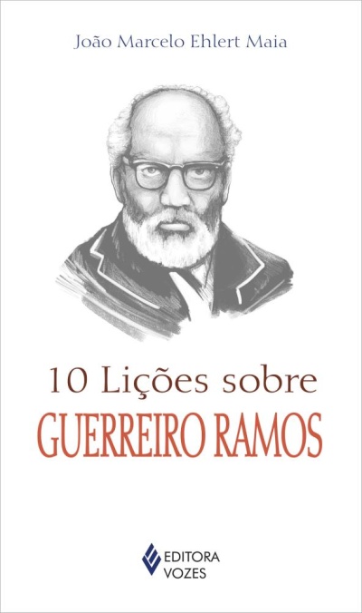 Capa de livro 10 Lições sobre Guerreiro Ramos com ilustração de homem idoso