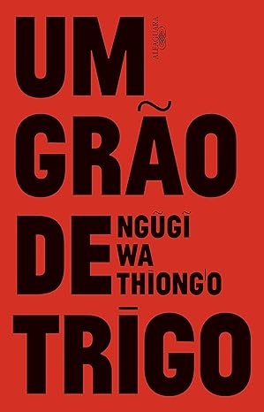 Capa de livro vermelha com título e autor em letras pretas.