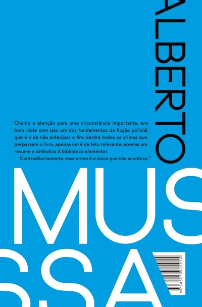 Capa de livro azul com texto em português e código de barras