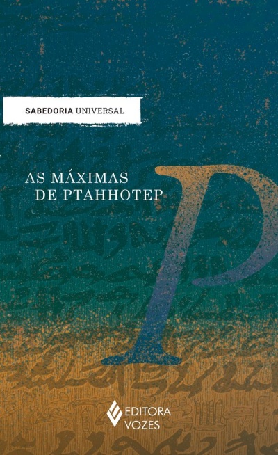 Capa do livro As Máximas de Ptahhotep