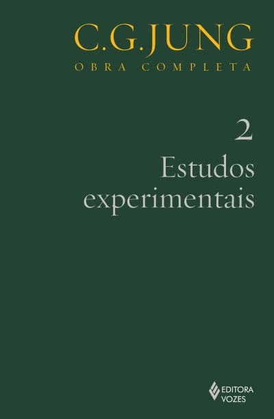 Capa de livro verde escuro com texto C.G. JUNG OBRA COMPLETA 2 Estudos experimentais