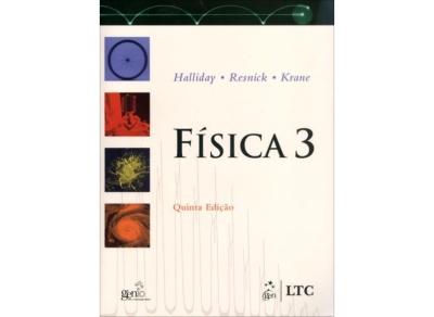 Capa do livro Física 3 de Halliday, Resnick e Krane.