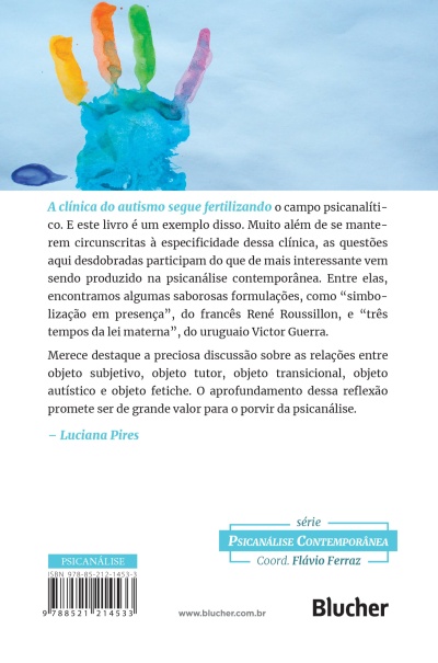 Mão colorida pintada com tinta em fundo azul claro com texto e gráficos de livro.